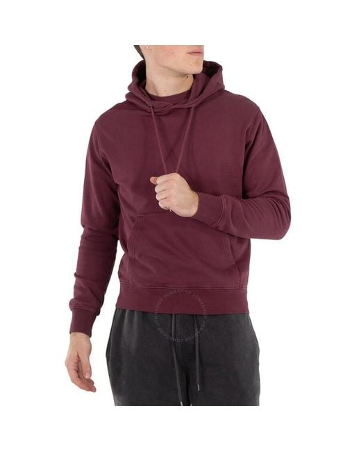 COLORFUL STANDARD Red Classic Organic Hoodie for men
