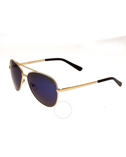 Bertha Blue Bianca Titanium Sunglasses