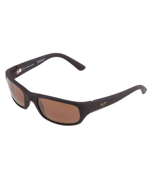 Maui Jim Brown Stingray Hcl Bronze Wrap Sunglasses H103-02mca 55
