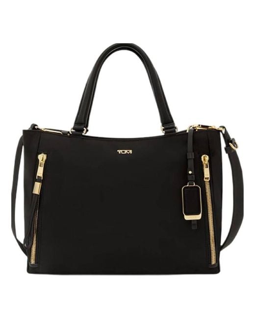 Tumi Black Valetta Medium Tote Bag