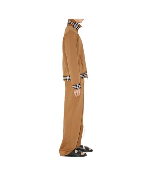 Burberry Natural Check Pattern Joggings Trousers for men