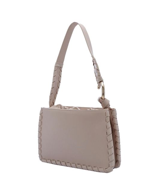 Chloé Gray Mate Multi-gusset Shoulder Bag