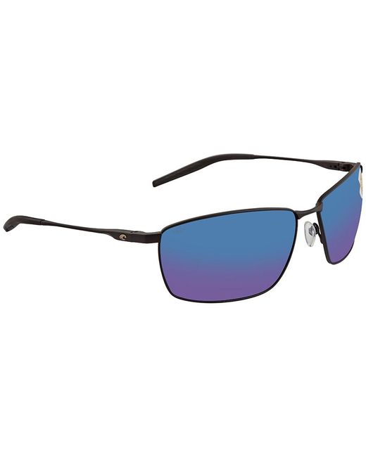 Costa Del Mar Turret Blue Mirror Polarized Polycarbonate Sunglasses Trt 11 Obmp 63 for men