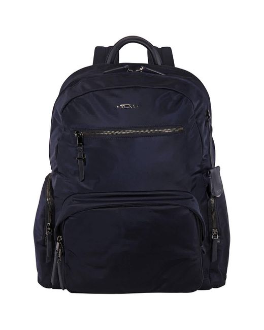 Tumi Blue Carson Nylon Backpack for men