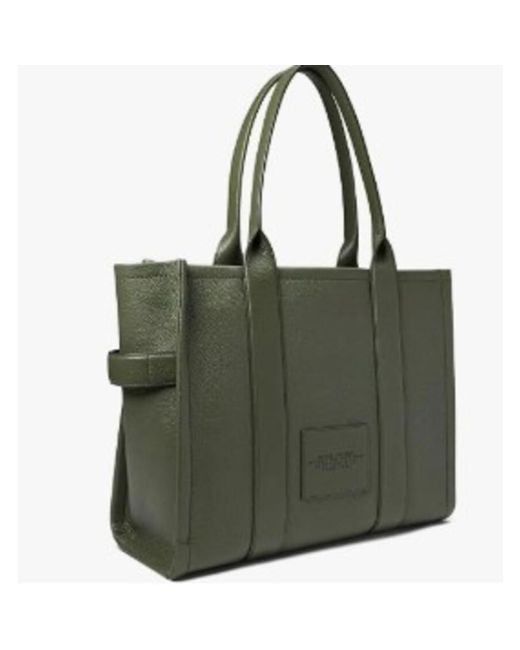 Marc Jacobs Green The Leather Large Tote Bag