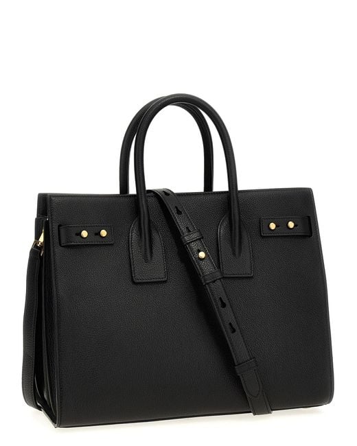 Saint Laurent Black 'Sac De Jour' Small Handbag