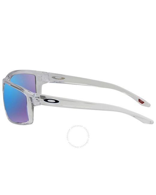 Oakley Blue Gibston Prizm Sapphire Rectangular Sunglasses Oo9449 944904 60 for men