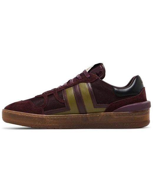 Lanvin Brown Clay Mesh Low-Top Sneakers, Brand Size 41 Us for men