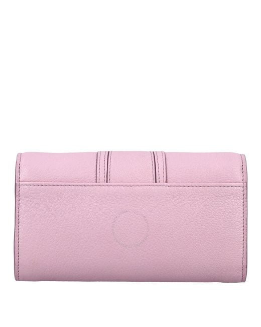 See By Chloé Pink Hana Chain Wallet