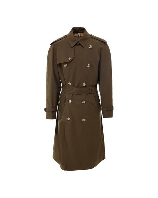 Burberry Brown Double Breasted Westminster Heritage Trench Coat, Brand Size 56 (Us for men