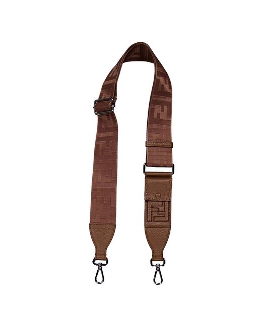 Fendi Brown Adjustable Shoulder Strap