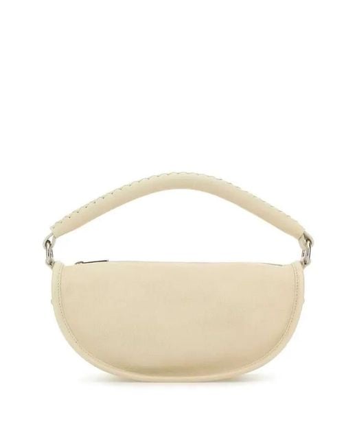 Burberry Multicolor Ivory Leather Handbag