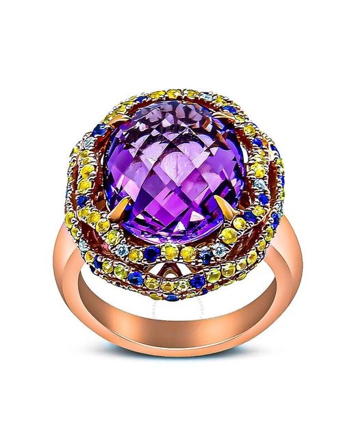 Haus of Brilliance Purple Jewelry & Cufflinks