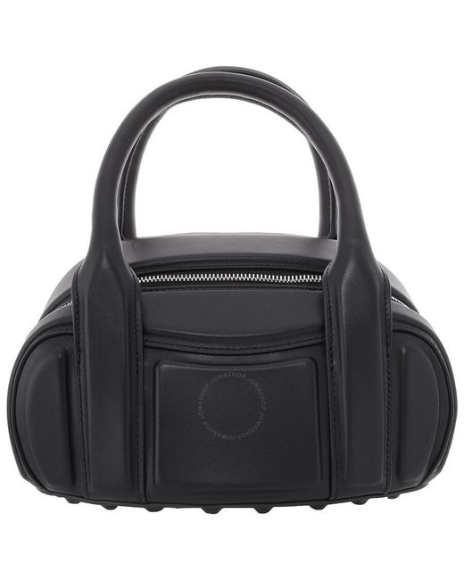 T By Alexander Wang Black Small Roc Top Handle Bag