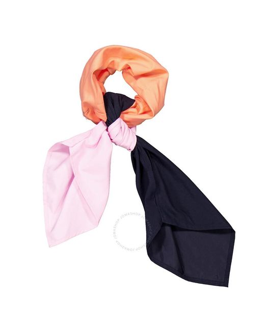 Maison Michel Blue Birdy Hair Tie