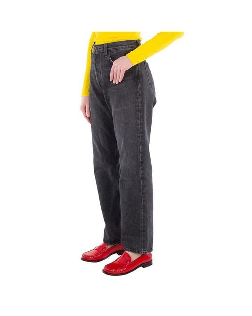 Agolde Blue Ladies Fran Jeans