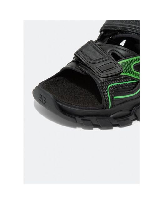 Balenciaga Green Track Sandal Fluo'