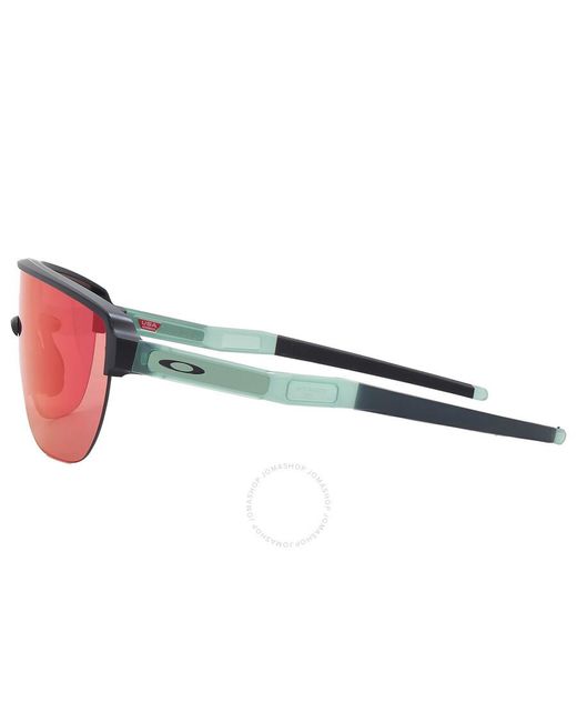 Oakley Corridor Prizm Trail Torch Red Shield Sunglasses Oo9248 924807 42 for men