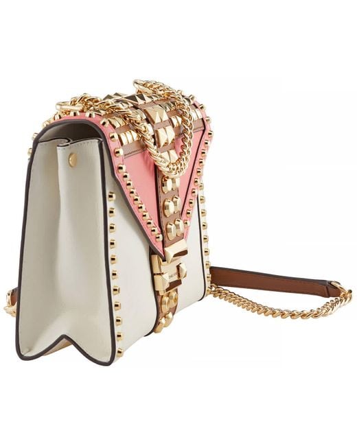 Whitney large studded leather shoulder bag deals