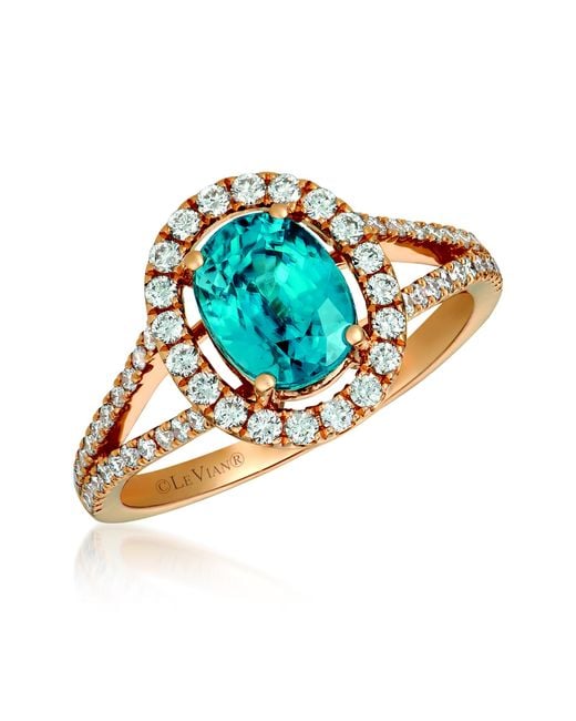 Le Vian Blue Ladies Center Chocolate Rings Set