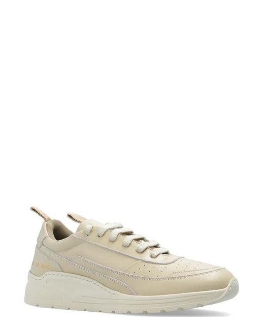 Common Projects Gray Track 90 Low-Top Sneakers
