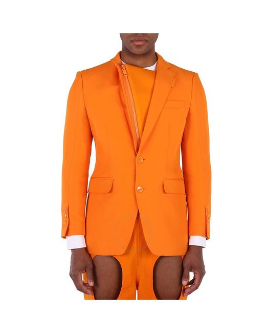 Burberry Orange Deep Grain De Poudre English-fit Tuxedo Jacket for men