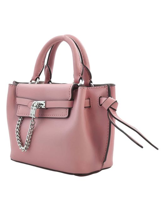 Michael Kors Leather Extra small Hamilton Legacy Belted Satchel in