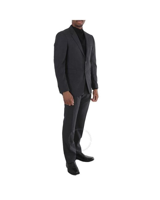 Burberry Black Millbank 2 Wool Tailored Suit for men