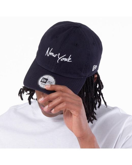 KTZ Blue New York Script Classic Cap