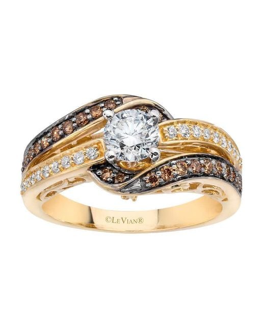 Le Vian Metallic Ladies Bridal Rings Set