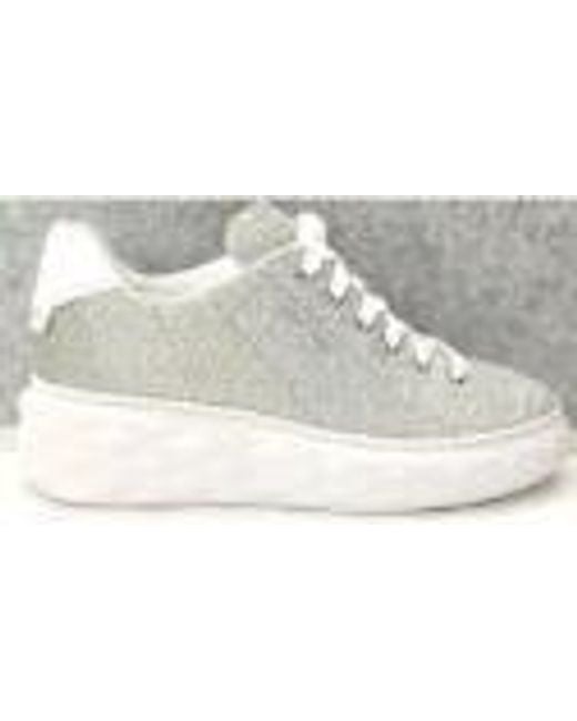 Jimmy Choo Black Diamond Glitter Low-Top Sneakers, Brand Size 39.5 Us
