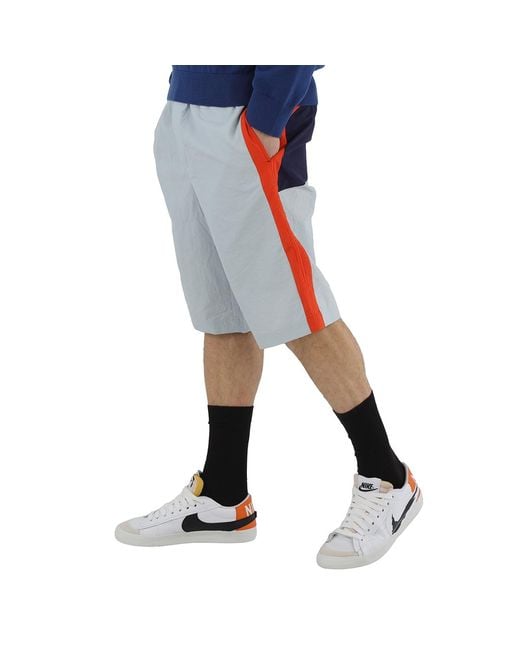 KENZO Blue Pale Sport Nylon Shorts for men