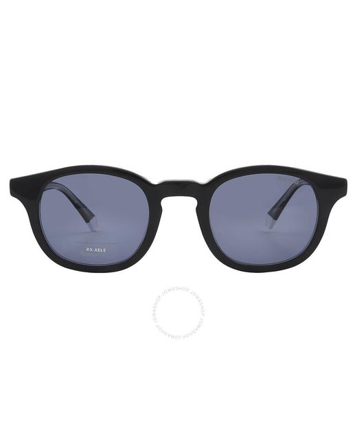 Polaroid Blue Core Polarized Square Sunglasses Pld 2103/s/x 07c5/c3 49 for men
