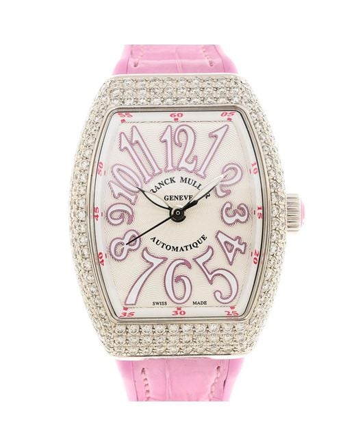 Franck Muller Metallic Vanguard Automatic Diamond Silver Dial Watch V 29 Sc At Fo D (ac.rs)