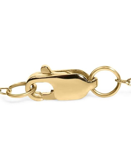 Haus of Brilliance Metallic 14K 1/2 Cttw Bezel Set Lab Grown Diamond Station Bracelet