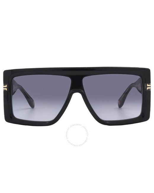 Marc Jacobs Gray Dark Grey Shaded Rectangular Sunglasses Mj 1061/s 07c5/9o 59