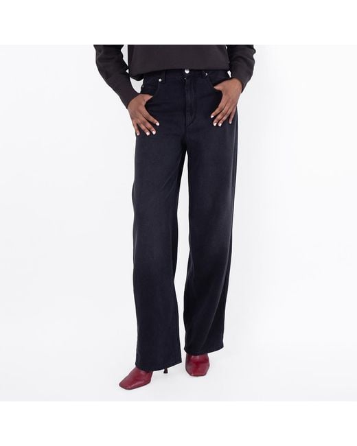 Isabel Marant Blue Isabel Marant Joanny Straight-Leg Jeans