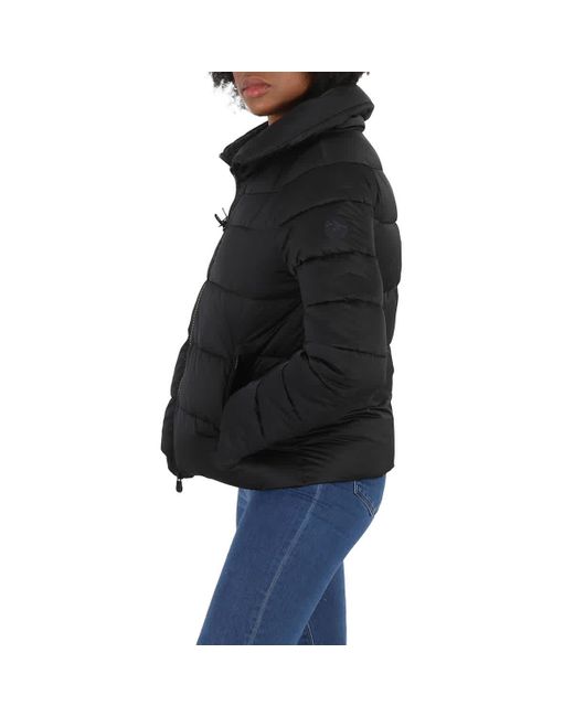 Save The Duck Black Madeline Quilted Jacket