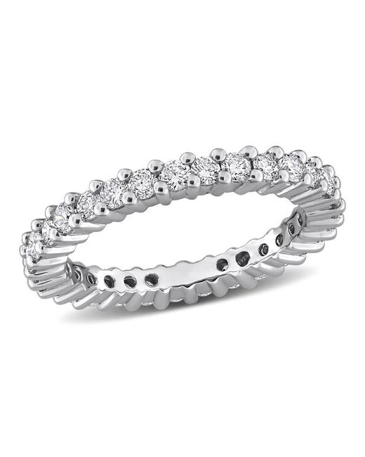 Created Forever Metallic 1Ct Tw Lab Grown Diamond Eternity Ring 14K