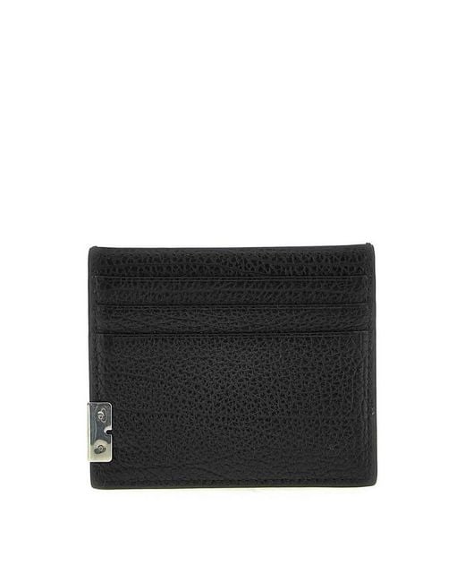 Burberry Black Tall Sandon Card Holder for men
