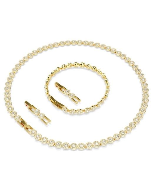 Swarovski Metallic Una Angelic Round-Cut Crystals Set