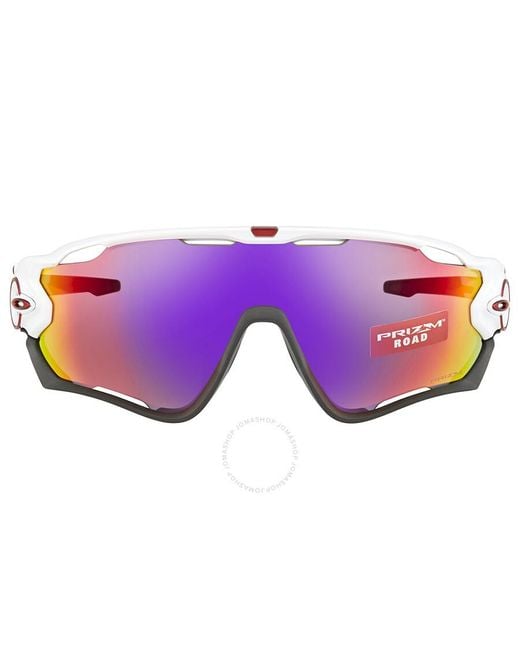 Oakley Purple Jawbreaker Prizm Road Sport Sunglasses Oo9290 929005 31 for men