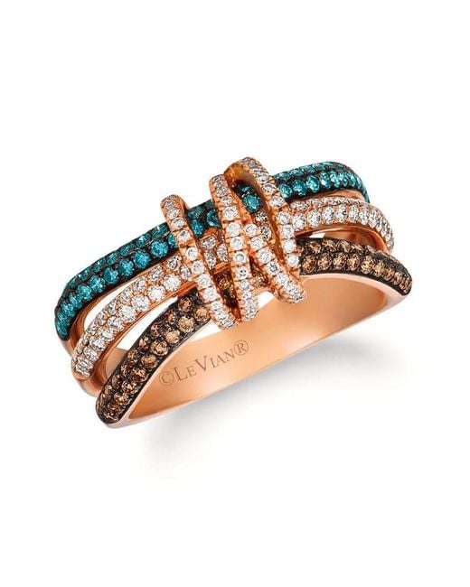 Le Vian Blue Exotics Ring Set