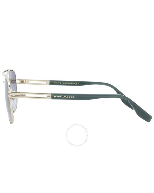 Marc Jacobs Gray Grey Shaded Navigator Sunglasses Marc 633/s 0j5g/9o 60 for men