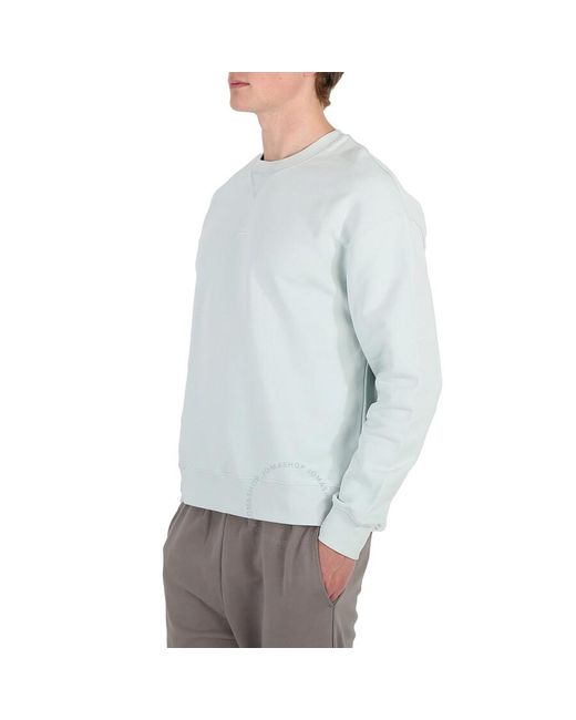 A_COLD_WALL* Blue Iceberg Essential Cotton Jersey Sweatshirt for men