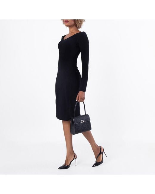 Tory Burch Black Small Deville Bag