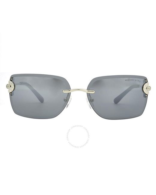 Michael Kors Gray Sedona Rectangular Sunglasses Mk1122b 101488 59
