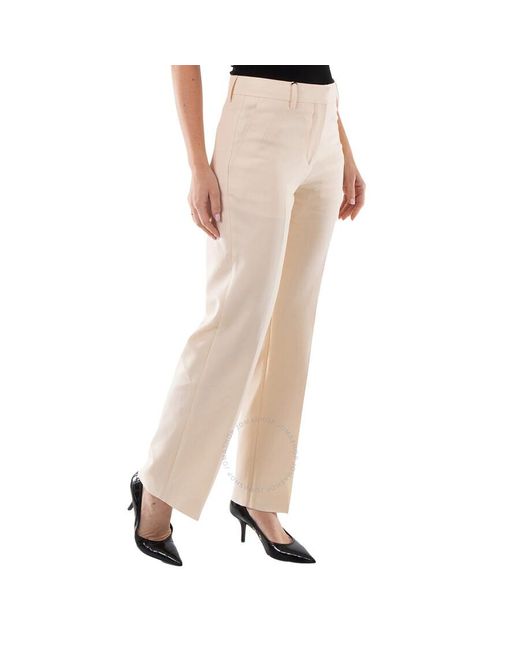 Burberry khaki pants womens hotsell
