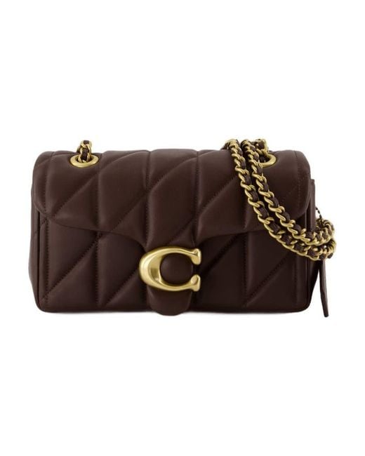 COACH Brown Tabby Shoulder Bag