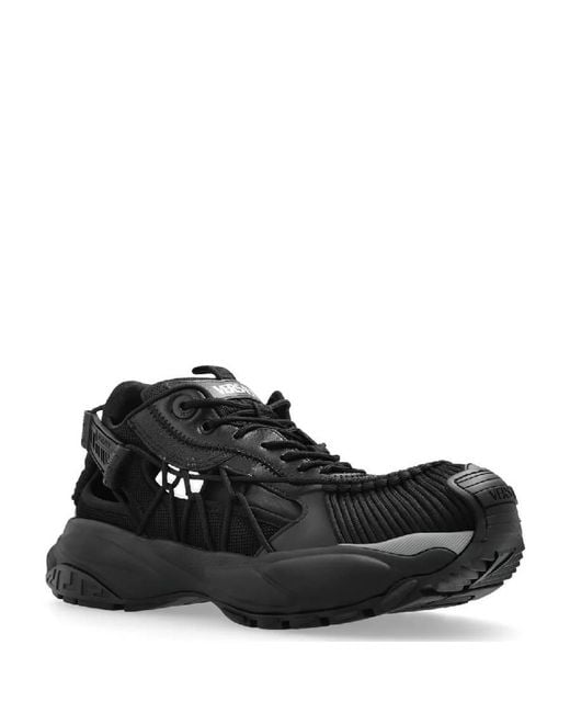 Versace Black Mercury M Vs 01 Sneakers, Brand Size 40 Us for men